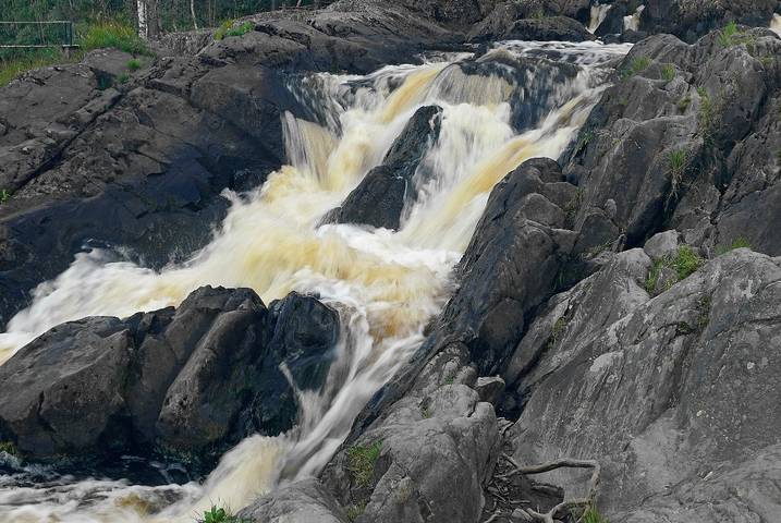 Водопады Карелии