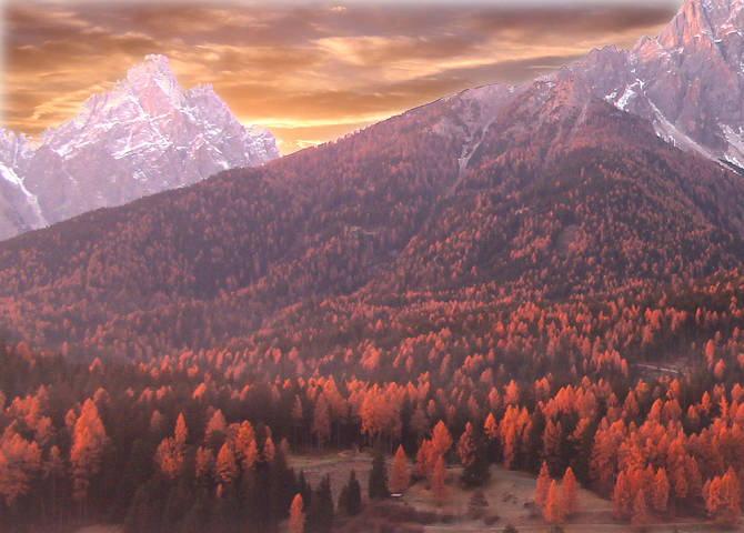 осень в горах