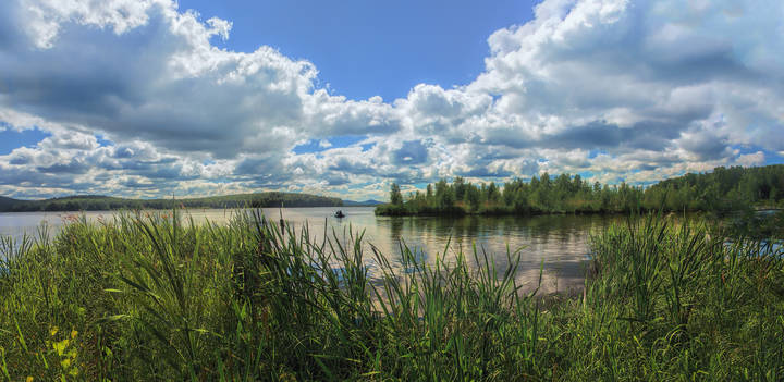 Панорама озера