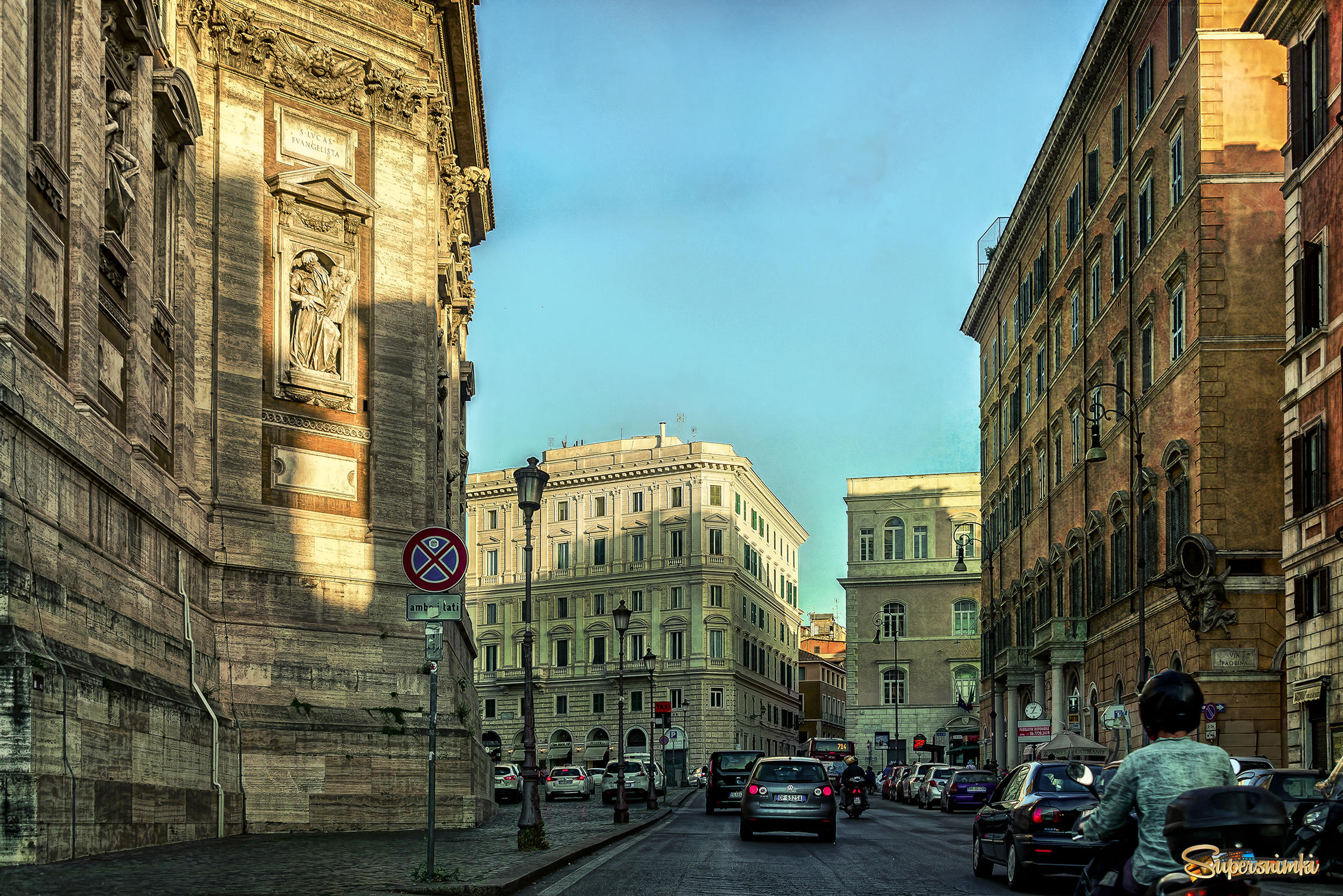 На улицах Рима