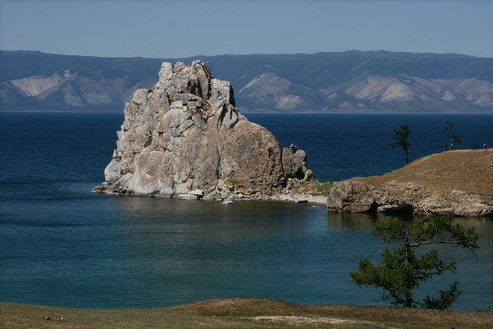 на пути к скале Шаманке