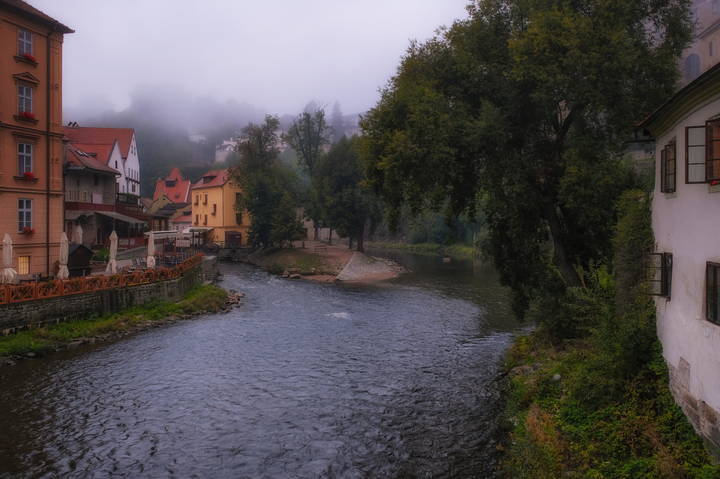 Раннее утро в Крумлове