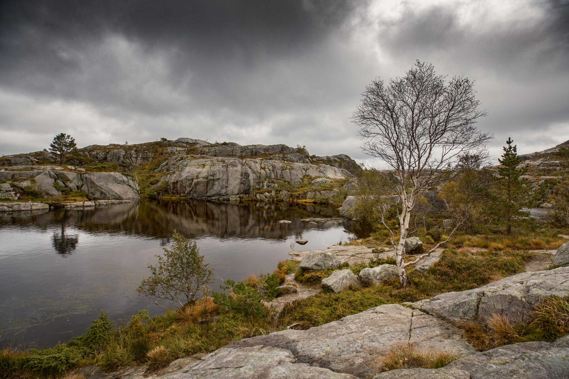 «Осень» и «Норвежская природа».фото