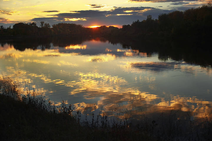 Небо в реке