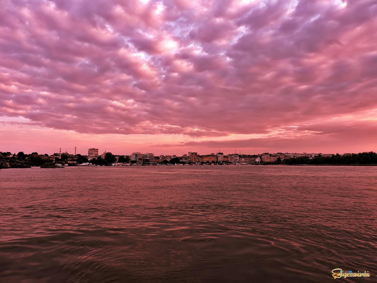 Закат над Дунаем (Тульча)
