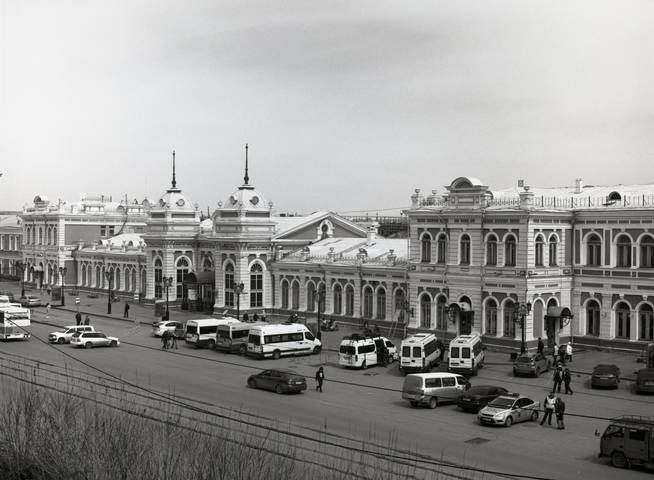 Иркутский вокзал.