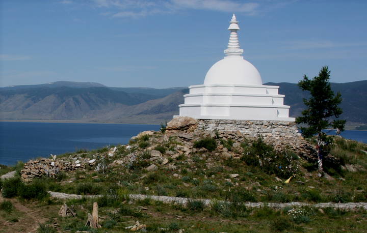 Буддийская ступа 