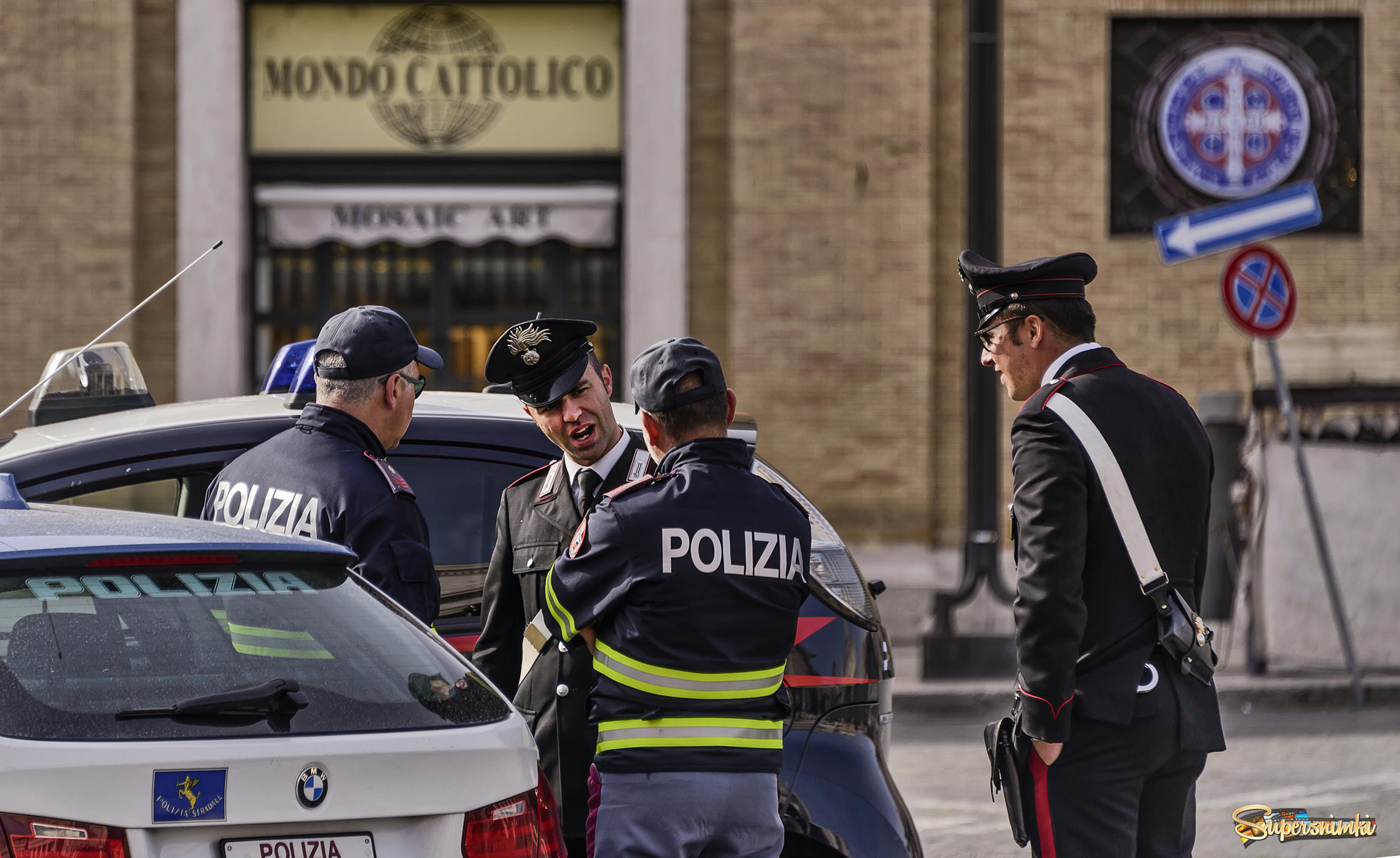 Полиция Рима.