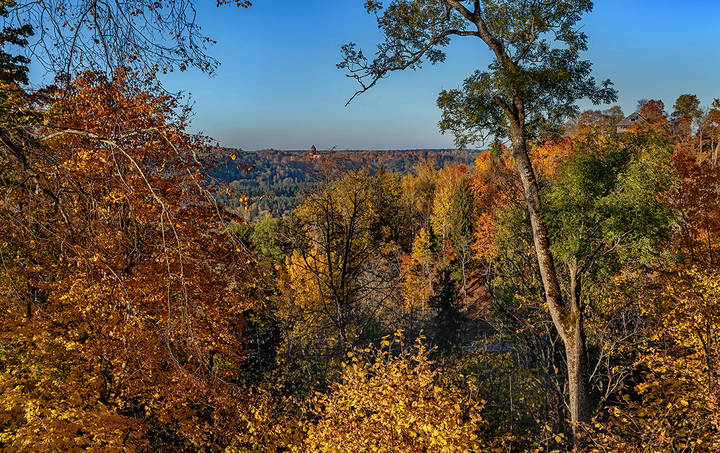 Latvia 2018 Autumn in Sigulda 9