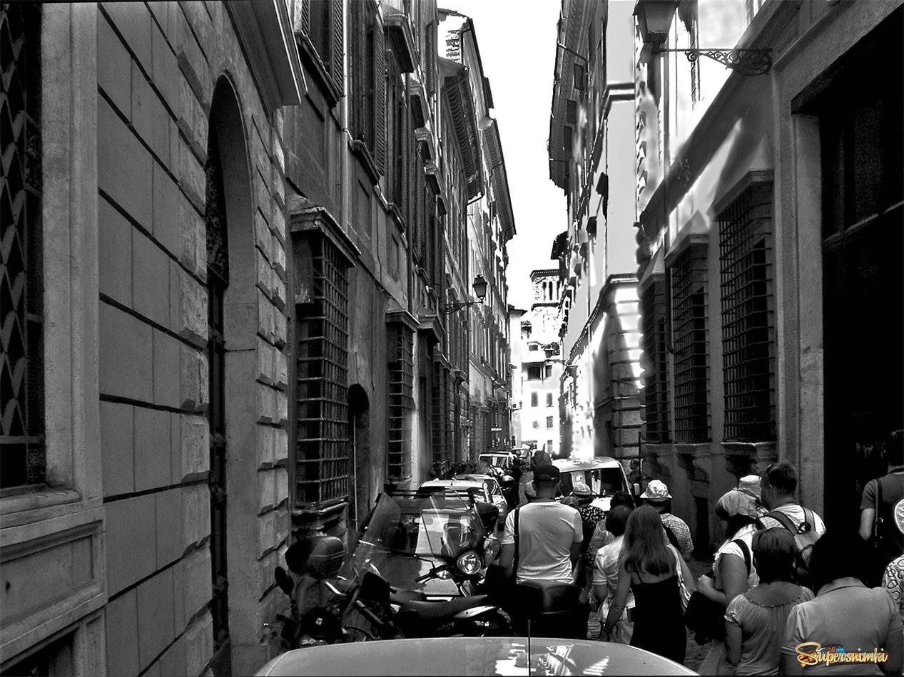 Улица во Флоренции.