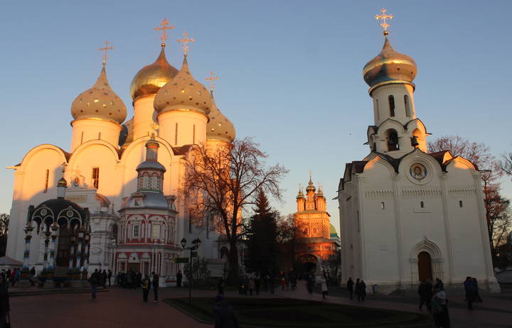 Вечер в Троице-Сергиевой Лавре