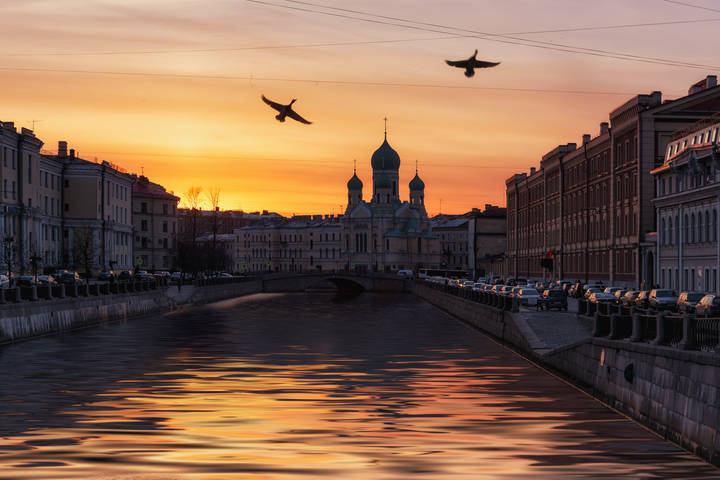 Осенний вечер в Коломне