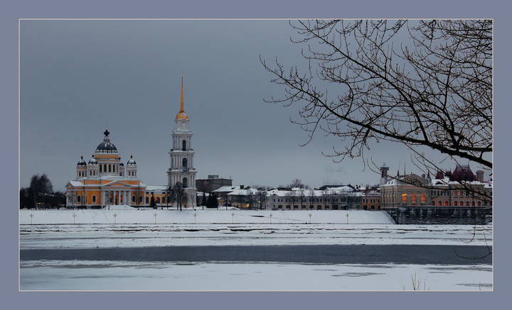 Утро ночь. Рыбинск