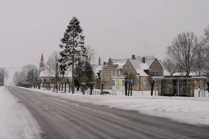 Латвийская глубинка.
