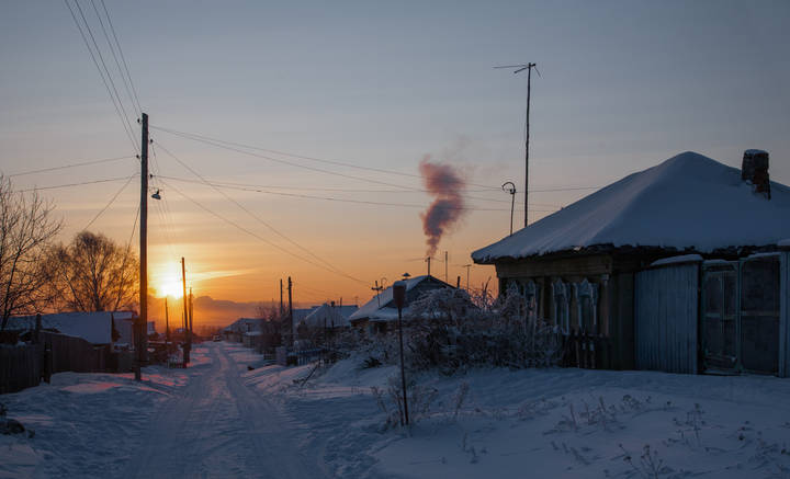 Утро в деревне