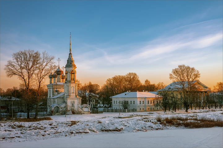 Зимнее утро в городе...