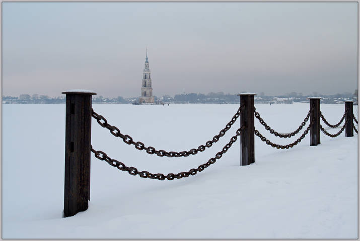 Калязинская колокольня в декабре