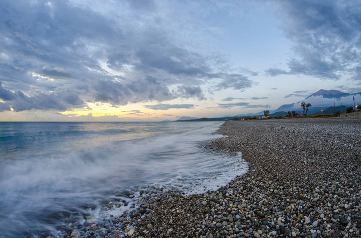 Утро у Средиземного моря