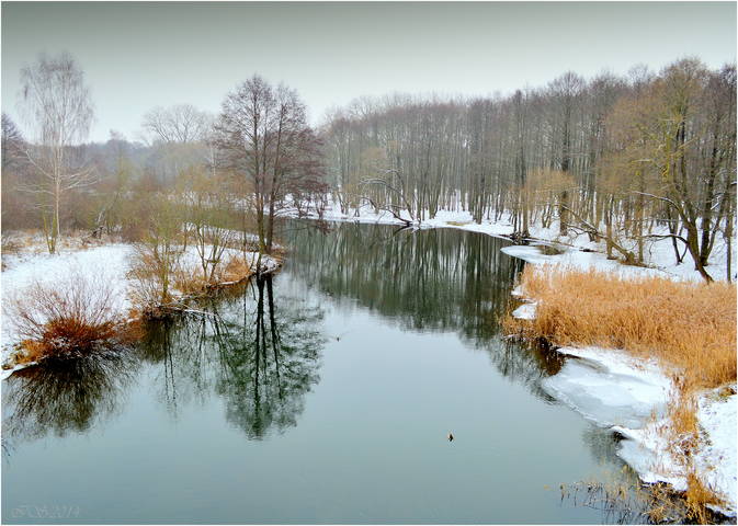 зимняя река