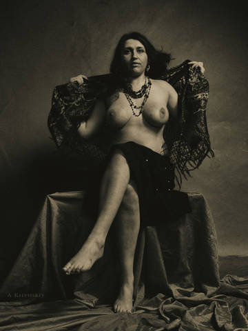 Portrait. Underground studio A. Krivitsky.