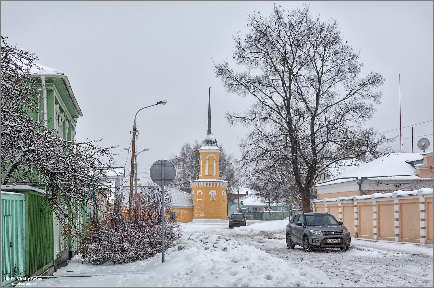 Юго-западная башня ограды Ново-Голутвинского монастыря (1820-е гг.)