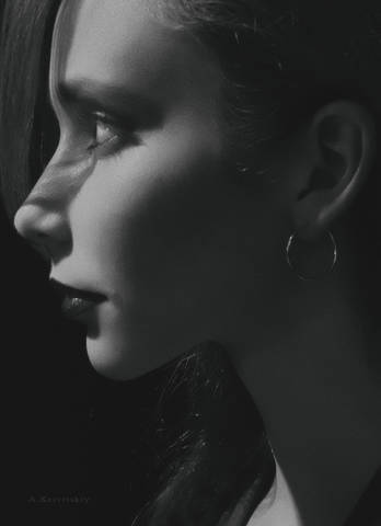 Portrait. Experimental studio A. Krivitsky.