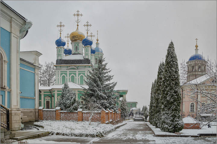 Первый снег декабря прошлого года в этот самый день