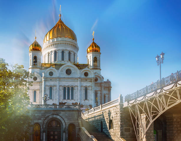 Прогулки по Москве. Храм Христа Спасителя.