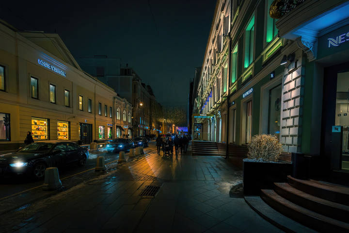 В предновогодней Москве