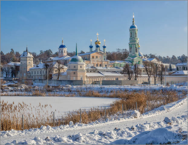Заснеженная Оптина