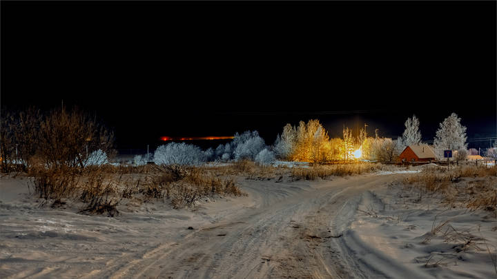 Новогодняя ночь...