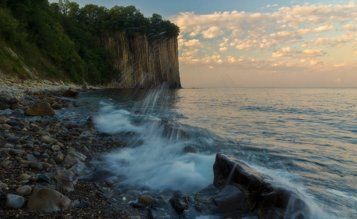 Рассвет на море