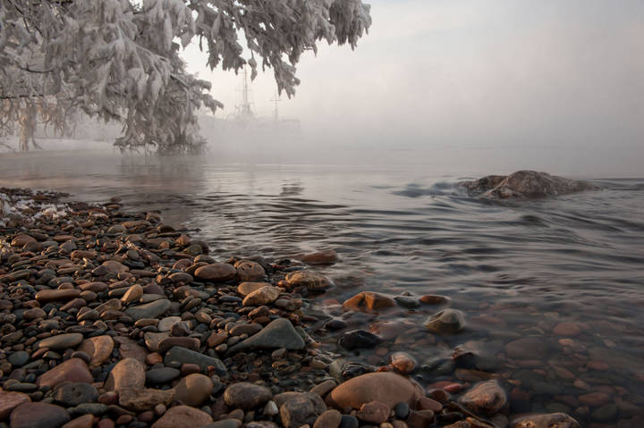 Свет, туман и мороз...