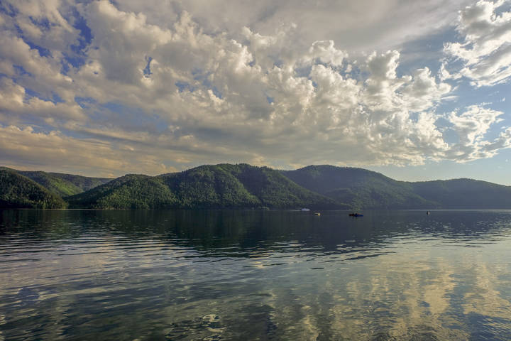 На Ангаре.