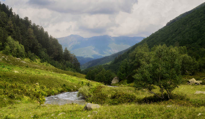 ... в долине реки Дукка.