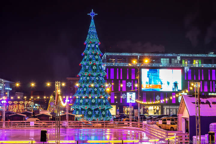 Новогодний Днепр 2019