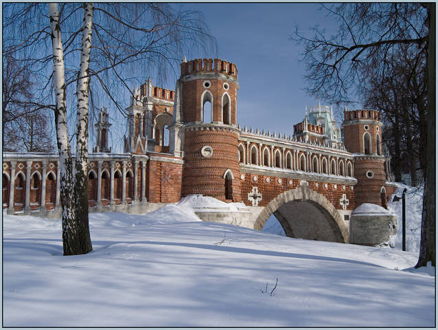 Зима в Царицине