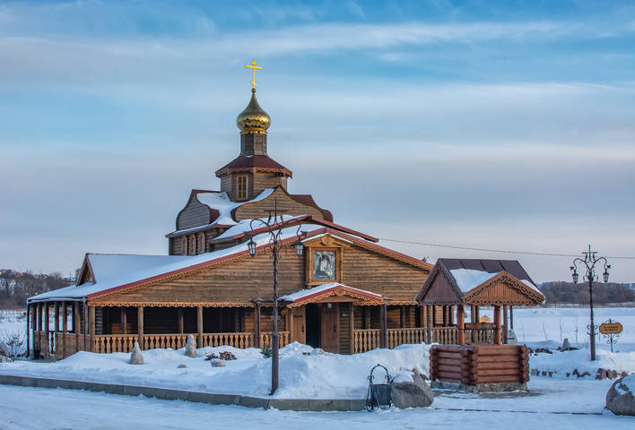  Купальня. Нижне - Ломовский Казанско- Богородицкий мужской монастырь.