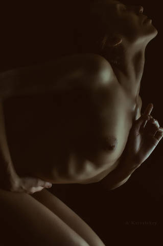 Portrait. "Form Value". Underground A. Krivitsky.