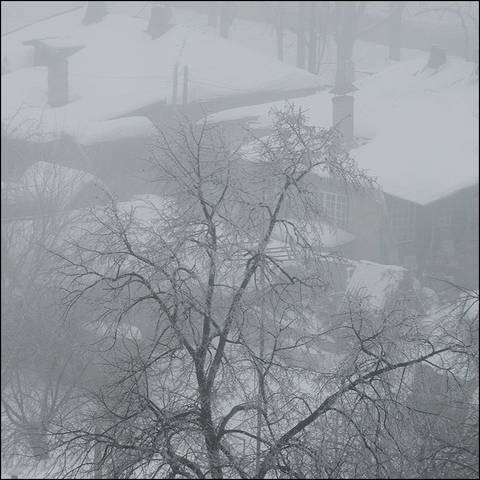 В городе туман