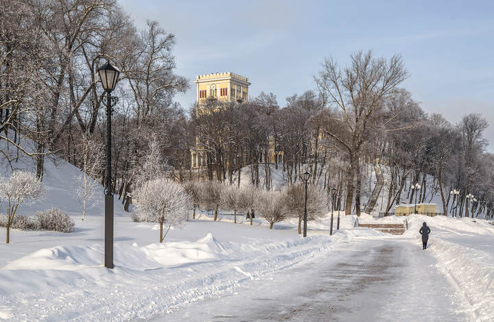 В зимнем парке