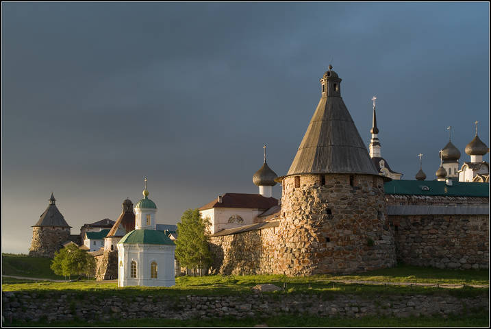 Вечер на Соловках