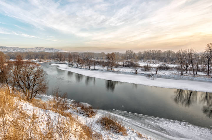 Зимний этюд