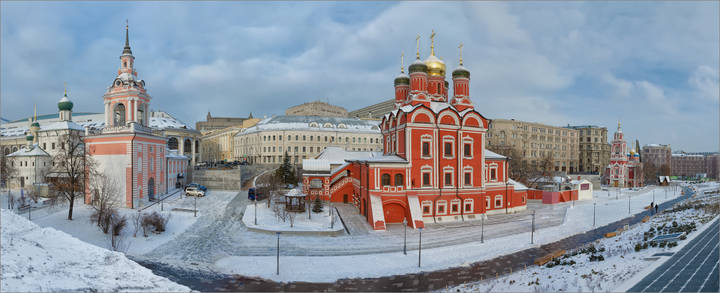 Москва. Храмы на Варварке