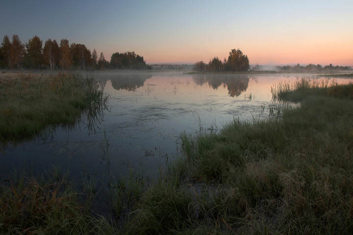 Осенним утром