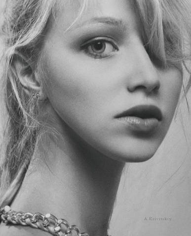 Portrait. Special location secret studio A. Krivitsky.