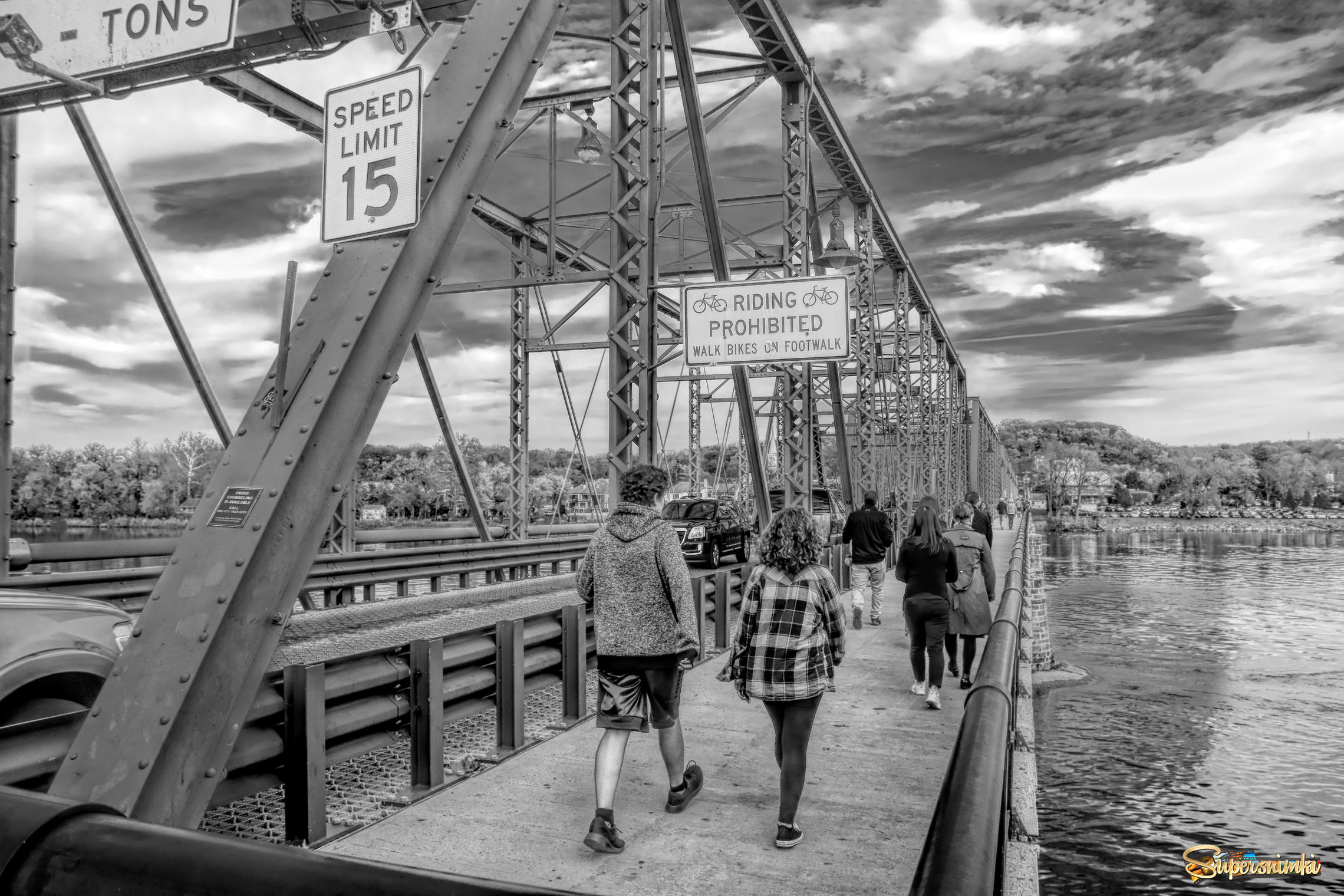 Мост через реку Делавер