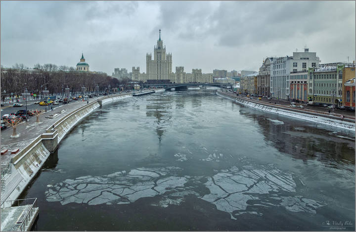 Вид с парящего моста парка Зарядье_2