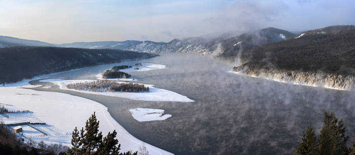 Панорама Енисея
