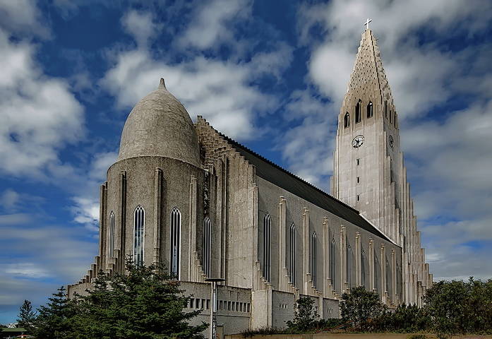 Hallgrimskirkja--Reykjavik